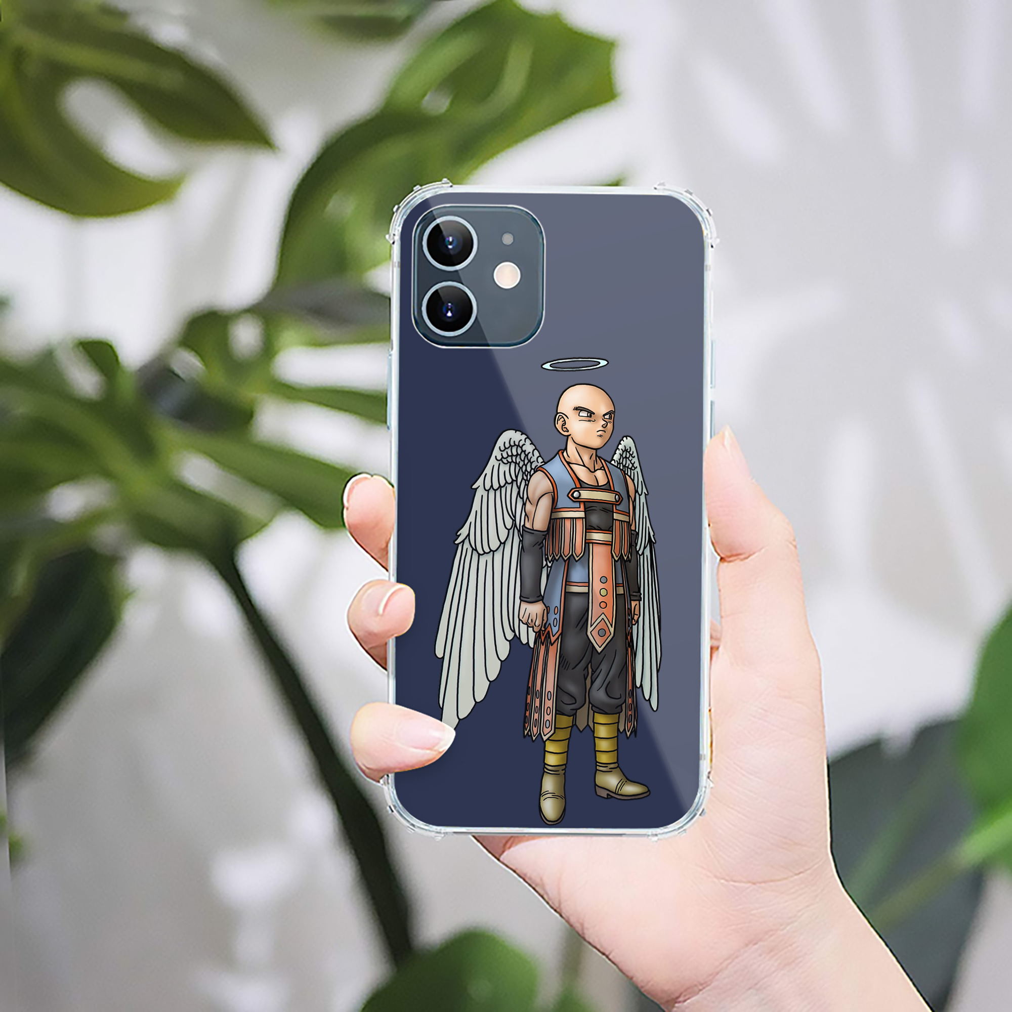 （画像用） ドラゴンクエスト Doragon Kuesuto Dragon Quest 【iPhone 12シリーズ対応】透明スマホケース（クリアソフトケース）